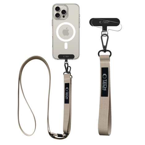 TECH-PROTECT C6S ROPE CROSSBODY COSMIC LATTE