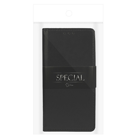 Kabura pozioma BOOK SPECIAL do XIAOMI REDMI 10A CZARNA (skóra)