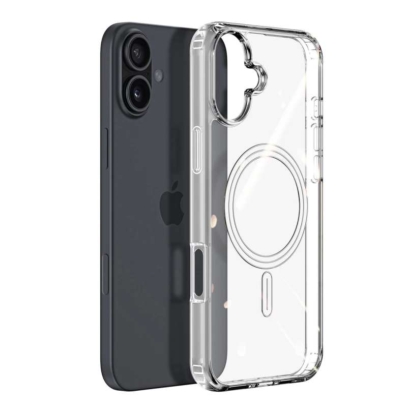 Dux Ducis Clin Mag case with MagSafe for iPhone 16 Plus - transparent