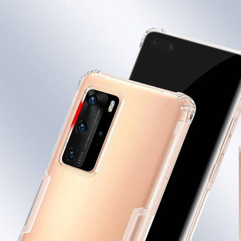 Nillkin Nature żelowe etui pokrowiec ultra slim Huawei P40 Pro przezroczysty