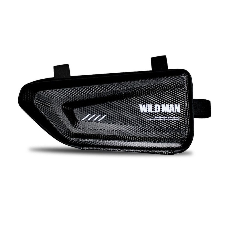 Uchwyt rowerowy / trójkątna torba pod ramę na zamek WILDMAN E4 1,5L 4" - 7"