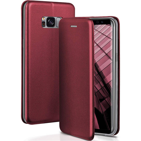 Etui Smart Diva do Xiaomi Redmi Note 9s / 9 Pro / 9 Pro Max burgundowy