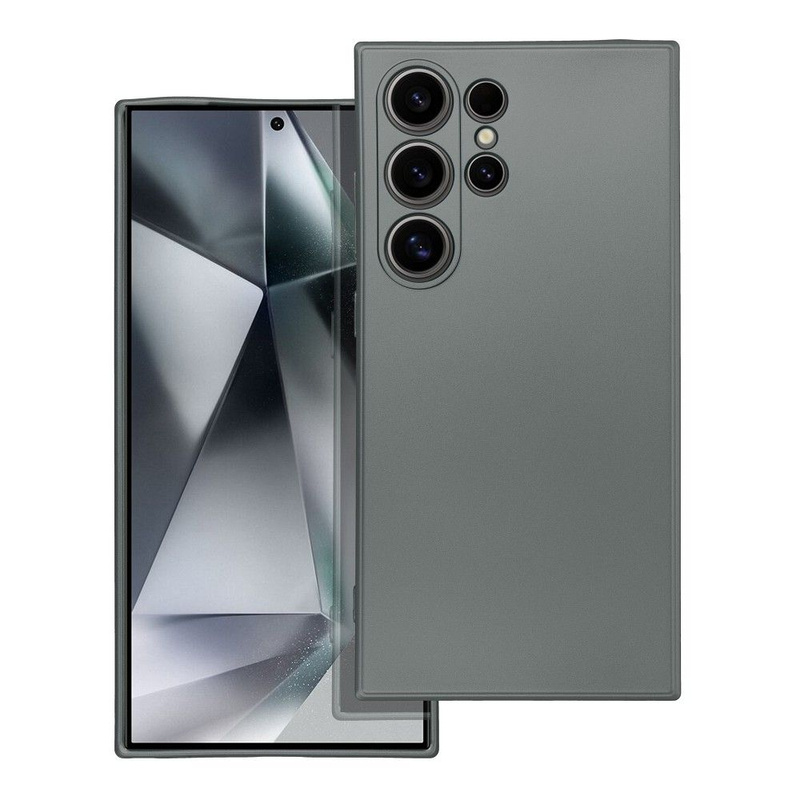 Futerał METALLIC do SAMSUNG S24 ULTRA szary