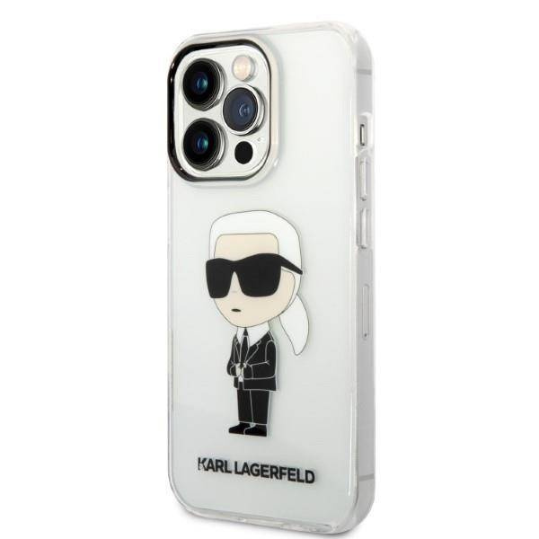 Karl Lagerfeld IML NFT Ikonik - Etui iPhone 14 Pro Max (przezroczysty)