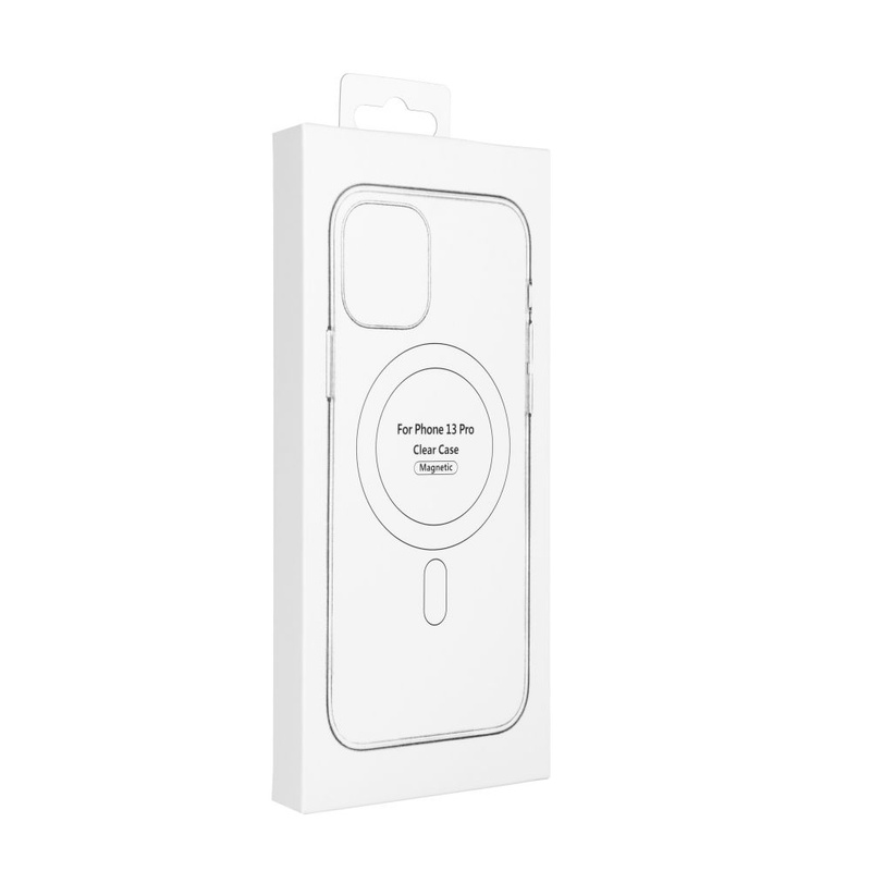 Futerał Clear Mag Cover z ochroną aparatu kompatybilny z MagSafe do IPHONE 13 PRO