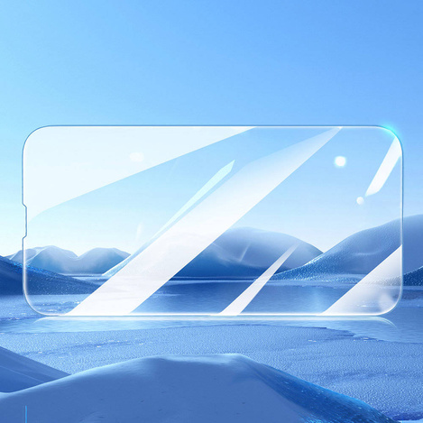 Joyroom Easy Fit Full Screen tempered glass with mounting rack for iPhone 14 Plus (6.7 ") (JR-DH11)