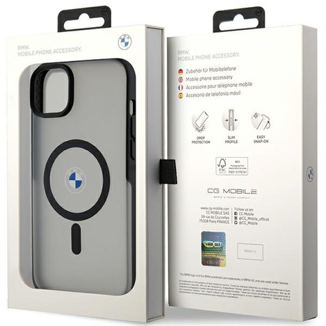 Case BMW BMHMP14MDSLK iPhone 14 Plus 6.7&quot; black/black hardcase Signature MagSafe
