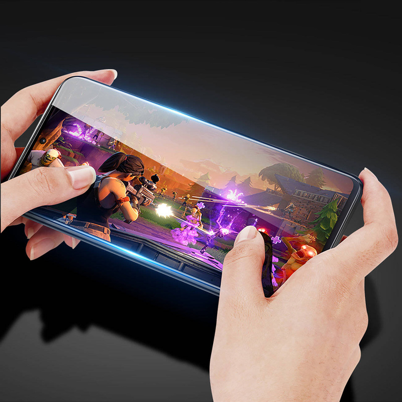 Dux Ducis Curved Glass Gehärtetes Glas für Honor 60 Pro mit schwarzem Rahmen