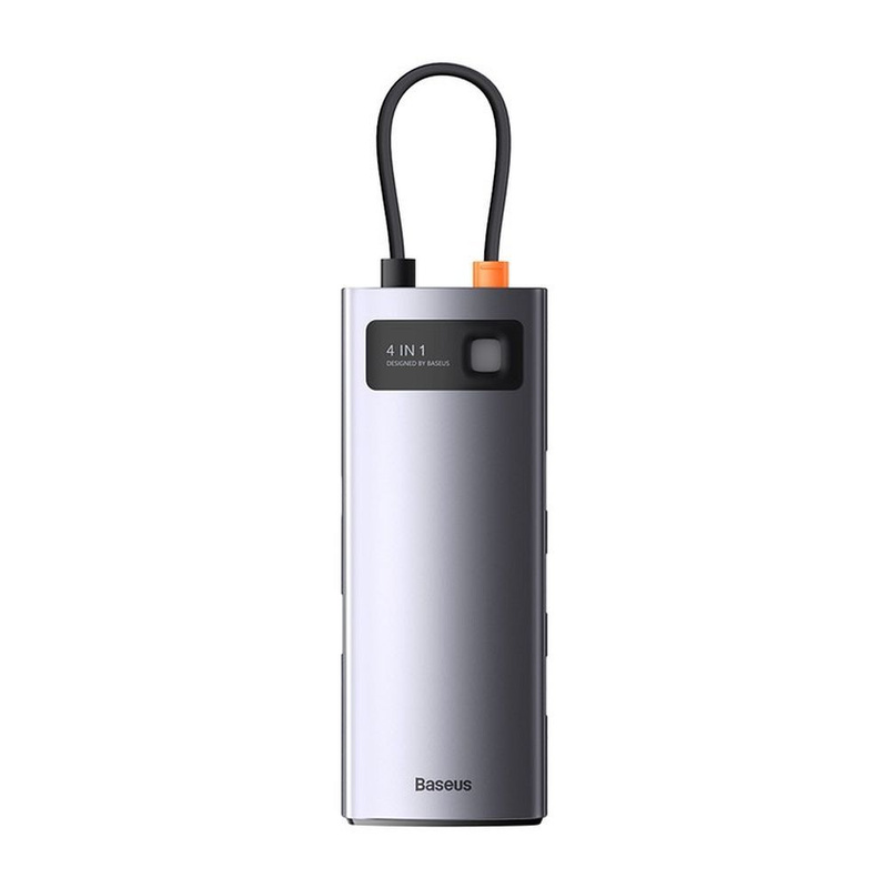 Baseus Metal Gleam Series 4 in 1 HUB Docking Station USB Type C - 4 x USB 3.2 Gen. 1 (WKWG070013)