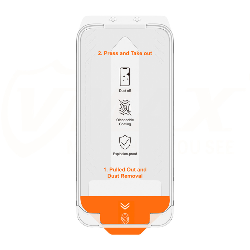 Vmax szkło hartowane easy install 2,5D Normal Glass do iPhone 15 Pro Max 6,7&quot;
