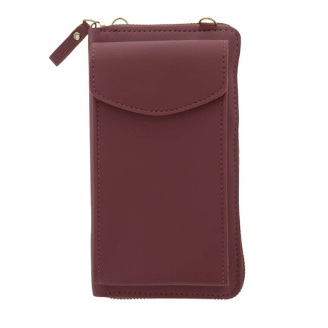 Torebka na telefon różowa