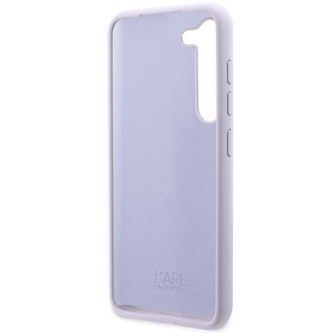 Karl Lagerfeld Silicone NFT Ikonik - Etui Samsung Galaxy S23+ (fioletowy)