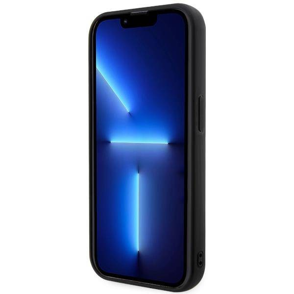 Karl Lagerfeld KLHCP14X3DRKHNK iPhone 14 Pro Max 6.7&quot; black/black hardcase Rubber Choupette 3D