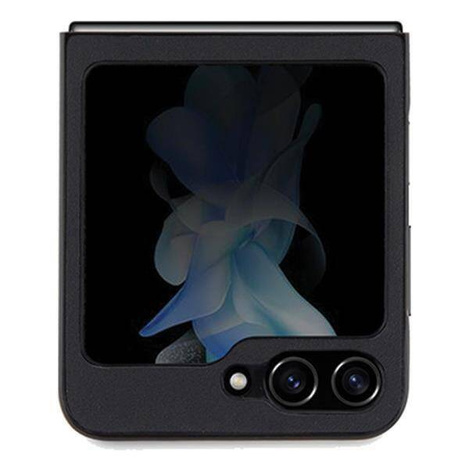 Original Handyhülle SAMSUNG GALAXY Z FLIP 5 BMW Leather Hot Stamp (BMHCZF5SLLBK) schwarz