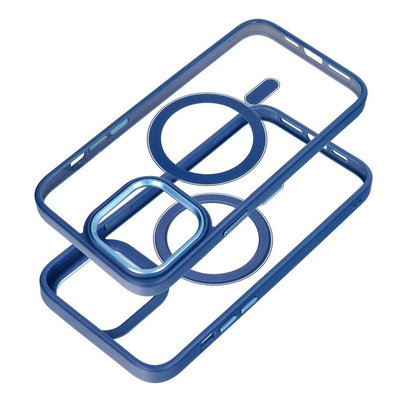 Futerał COLOR EDGE MAG COVER kompatybilny z MagSafe do IPHONE 17 niebieski