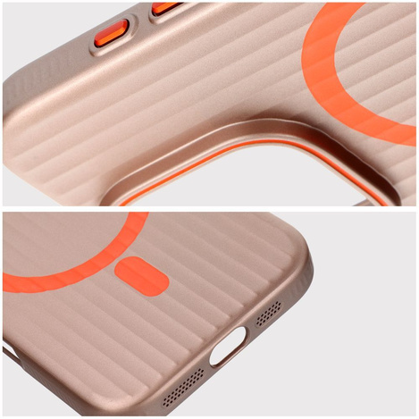 Futerał SIMPLY kompatybilny z MagSafe do IPHONE 14 Pro Max tytan pustynny