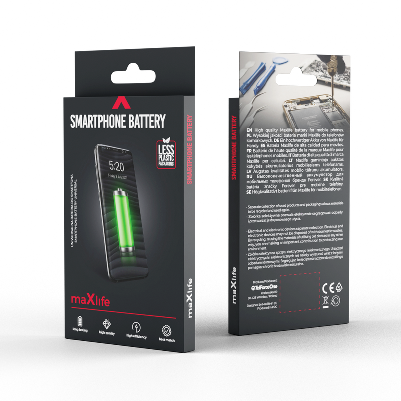 Bateria Maxlife do Samsung Galaxy A13 EB-BA136ABY 5000 mAh