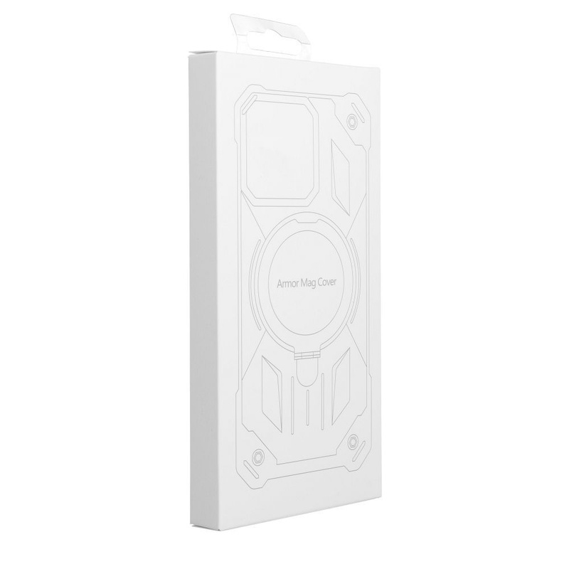 Futerał Armor Mag Cover kompatybilny z MagSafe do IPHONE 13 PRO czerwony