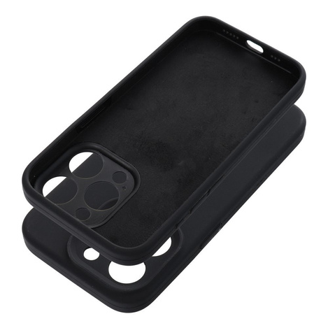 Etui do iPhone 16 Pro czarne + Szkło na ekran + Szkło na aparat