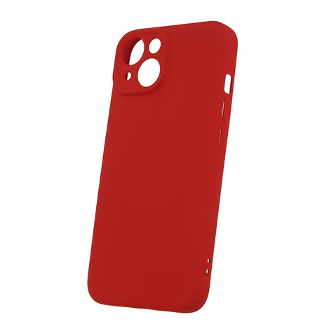 Nakładka Simple Color Mag do Samsung Galaxy A35 5G czerwona