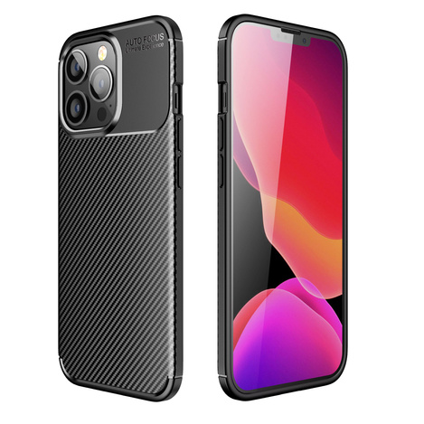 Futerał CARBON PREMIUM do IPHONE XR czarny