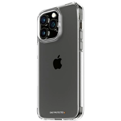 PanzerGlass HardCase mit D3O- und Military-Grade-Zertifizierung für iPhone 15 Pro Max – transparent