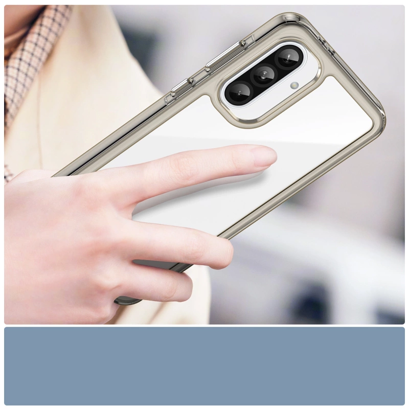 Outer Space Case Samsung Galaxy A56 Transparent-black