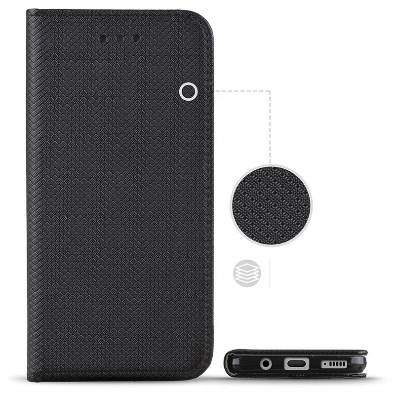 Etui Smart Magnet do Motorola Moto G22 4G czarne