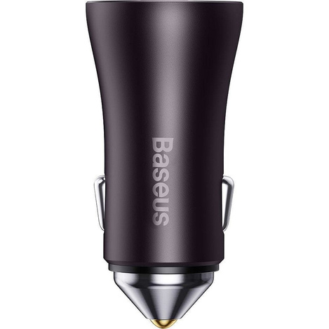 Baseus Golden Contactor Pro car charger 2x USB-C 40W gray (CGJP000013)