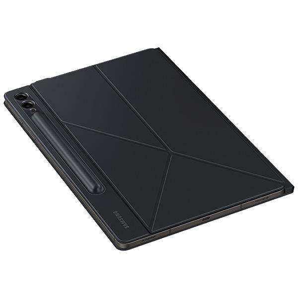 Klapphülle mit Ständer für Samsung Galaxy Tab S9+ Smart Book Cover – Schwarz