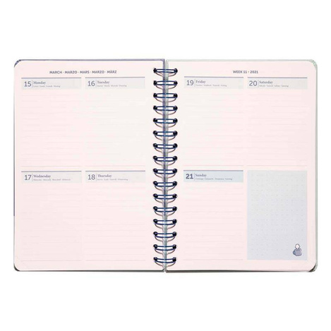 Line Friends - Kalendarz / Planner 2020/2021 A5