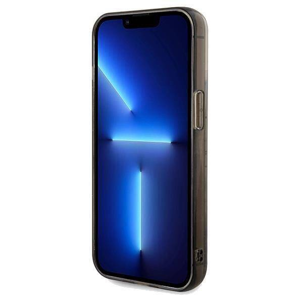 Karl Lagerfeld nakładka do iPhone 13 Pro 6,1&quot; KLHCP13LLKCNSK HC LIQ. GLITTER C transparentna