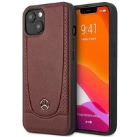 Mercedes MEHCP15SARMRE iPhone 15 6,1" rot/rotes Hardcase Leder Urban Bengale