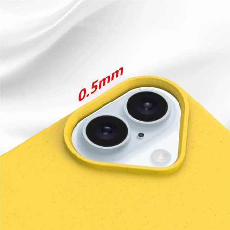 Multiple Color Wheat Case MagSafe für iPhone 16 Pro Max – Gelb