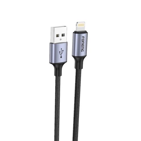 FONENG kabel X95 Lightning 3A 1.2M Czarny