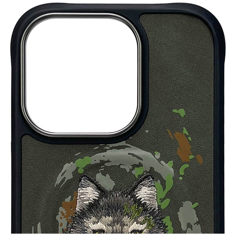 Etui Nimmy Wilk MagSafe do iPhone 16 Pro  ciemnoszary