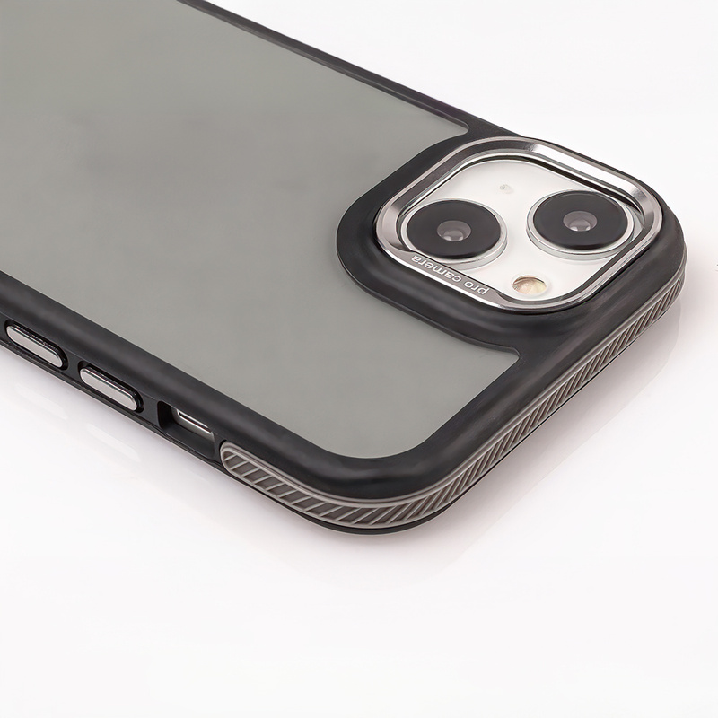 Nakładka Crystal Black do iPhone 16 Plus 6,7" szara