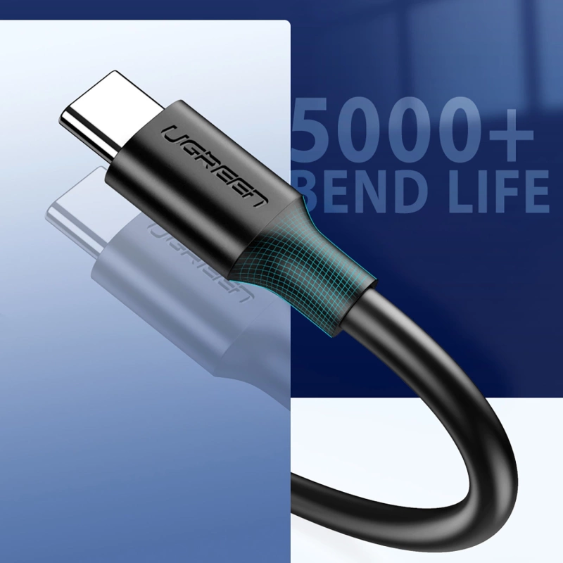 Ugreen kabel przewód USB 3.0 - USB Typ C 2m 3A czarny (20884)