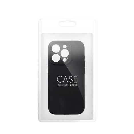 Etui do iPhone 16 Pro czarne + Szkło na ekran + Szkło na aparat