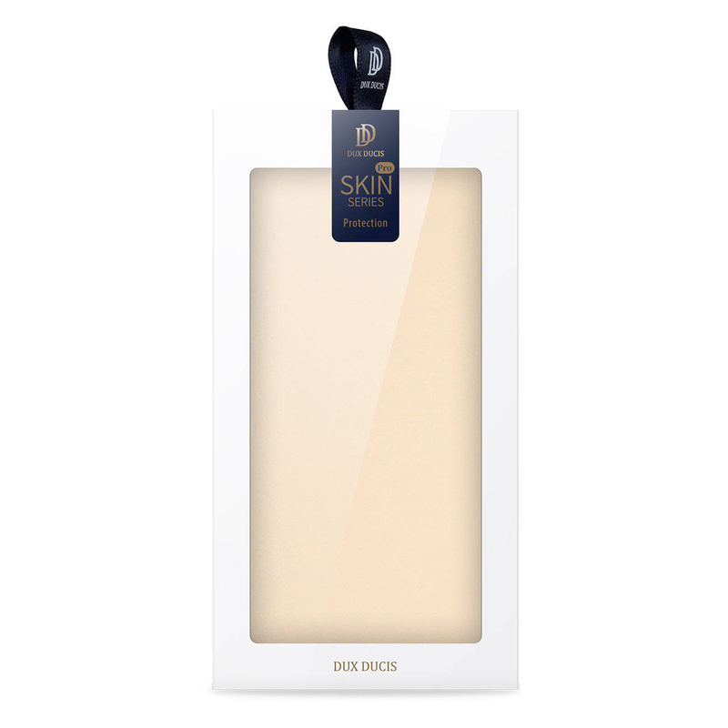 Dux Ducis Skin Pro Holster Flip Cover für iPhone 14 Pro Max gold