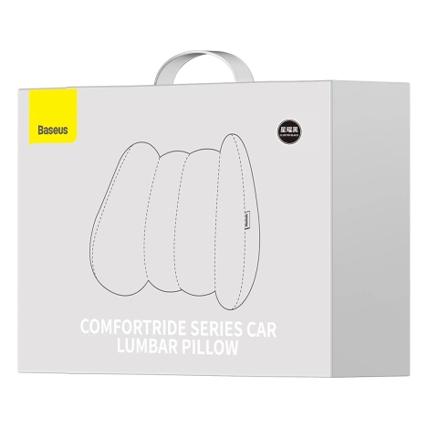 Baseus ComfortRide Auto-Lendenkissen – Schwarz