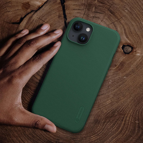 Wzmocnione etui do iPhone 15 Plus Nillkin Super Frosted Shield Pro - czarne