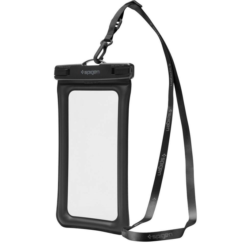 Spigen A610 UNIVERSELLES WASSERDICHTES SCHWIMMERGEHÄUSE SCHWARZ