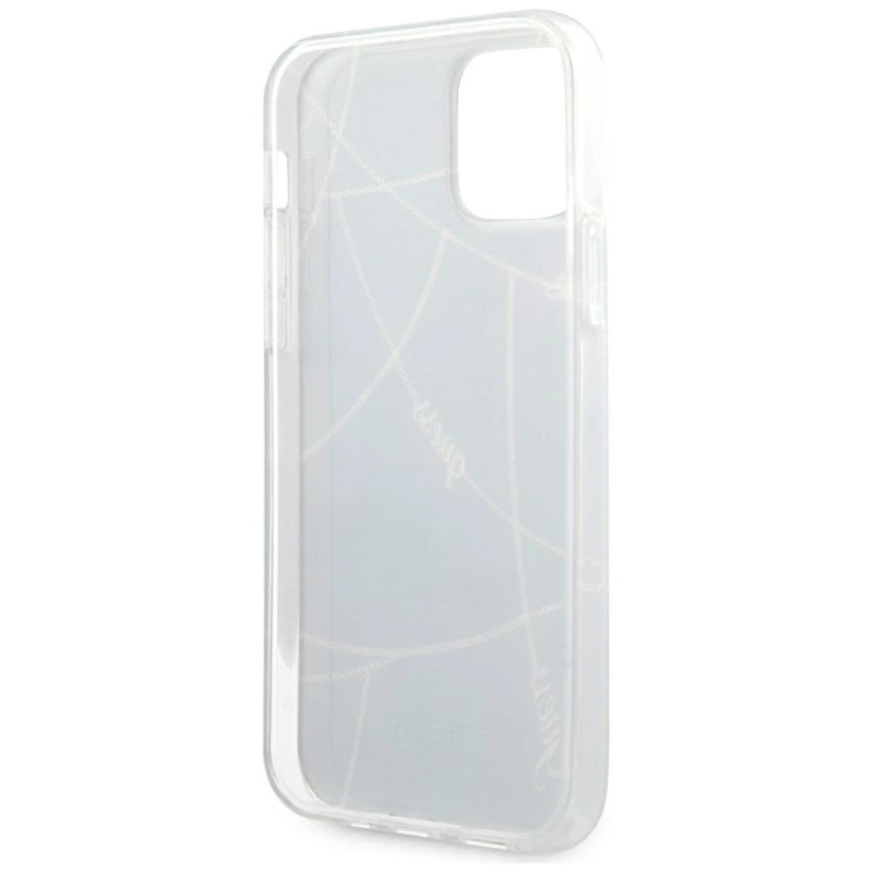 Guess GUHCP12SPCUCHBK iPhone 12 mini czarny/black hardcase Gold Chain Collection