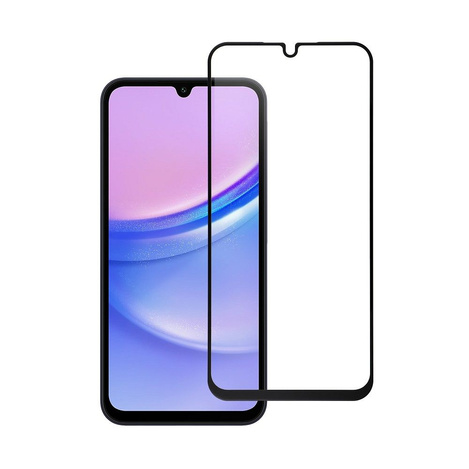 Szkło hartowane Blue Star 5D - do Samsung A15 5G (full glue/case friendly) - czarny