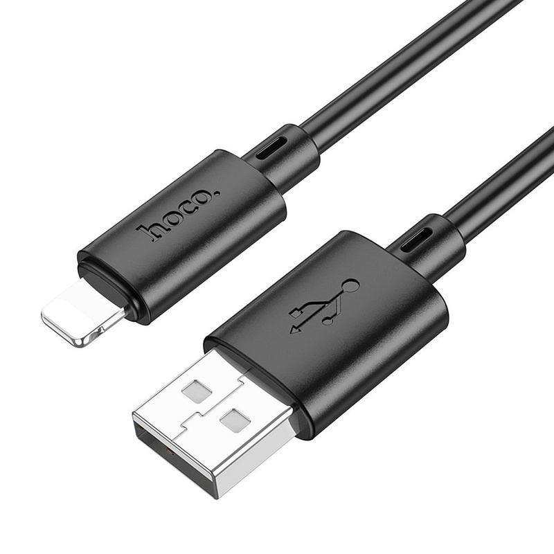 HOCO kabel USB do iPhone Lightning 8-pin 2,4A Gratifed X88 czarny