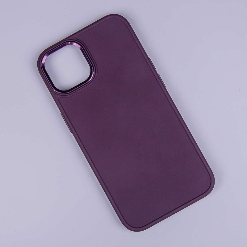 Nakładka Satin do iPhone 15 Pro Max 6,7" burgundowa