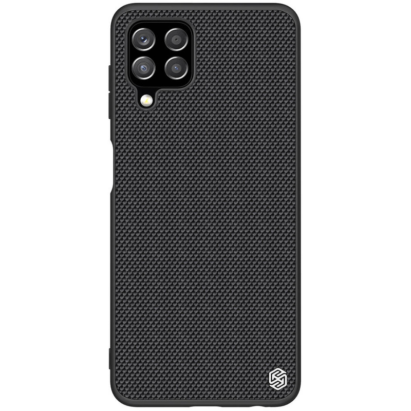 Nillkin Textured Case rugged cover with gel frame and nylon on the back Samsung Galaxy A22 4G black