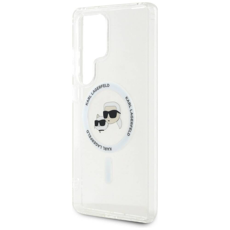 KARL LAGERFELD SAMSUNG S25 ULTRA WHITE CHOUPETTE&KARL HEADS KLHMS25LHLSKCH