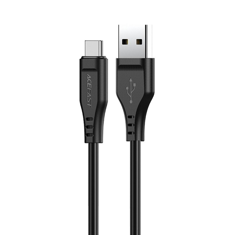 Acefast kabel USB - USB Typ C 1,2m, 3A czarny (C3-04 black)